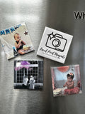 Set of 4- 2.5" Square Magnets